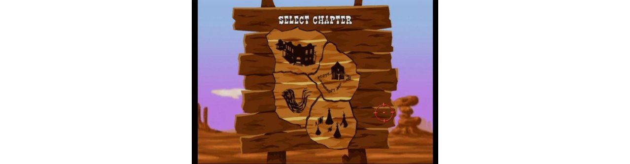 Скриншот игры Wild West Shootout + Gun для Wii
