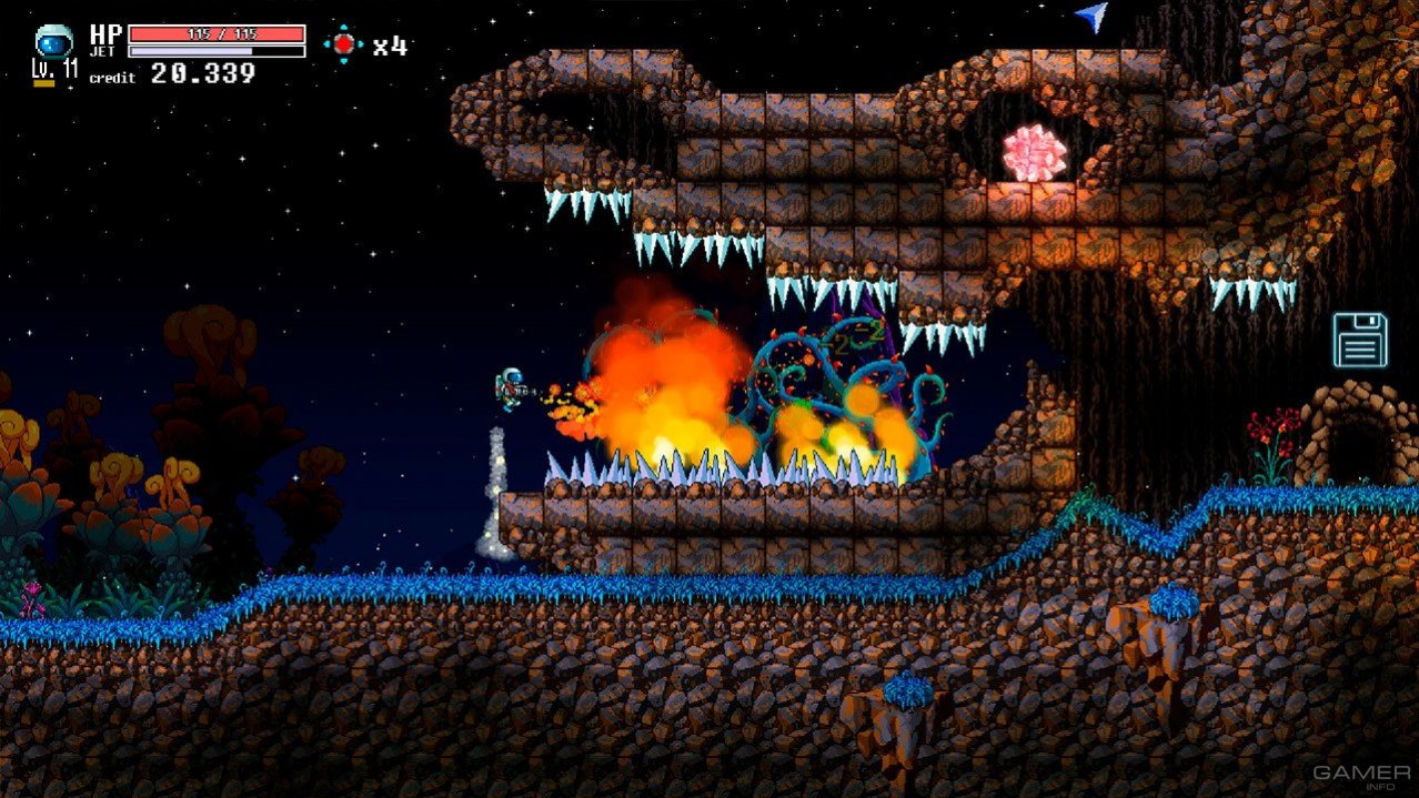 Скриншот игры Willy Jetman: Astromonkeys Revenge Sweeper Edition для Ps4