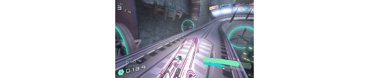 Скриншот игры WipEout Pulse для Psp