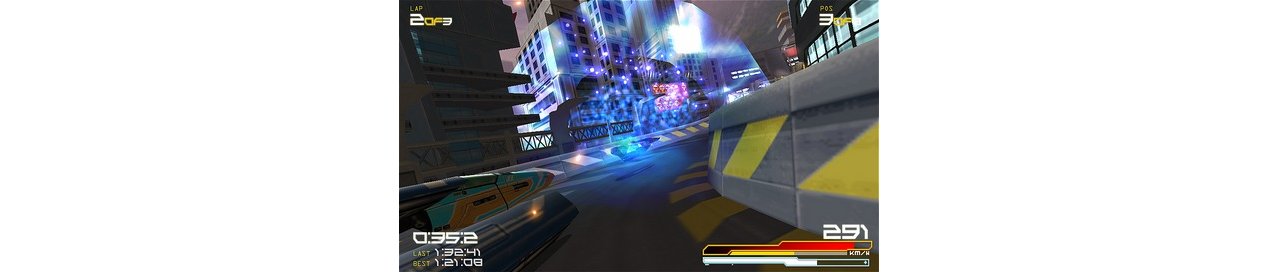 Скриншот игры WipEout Pure для Psp