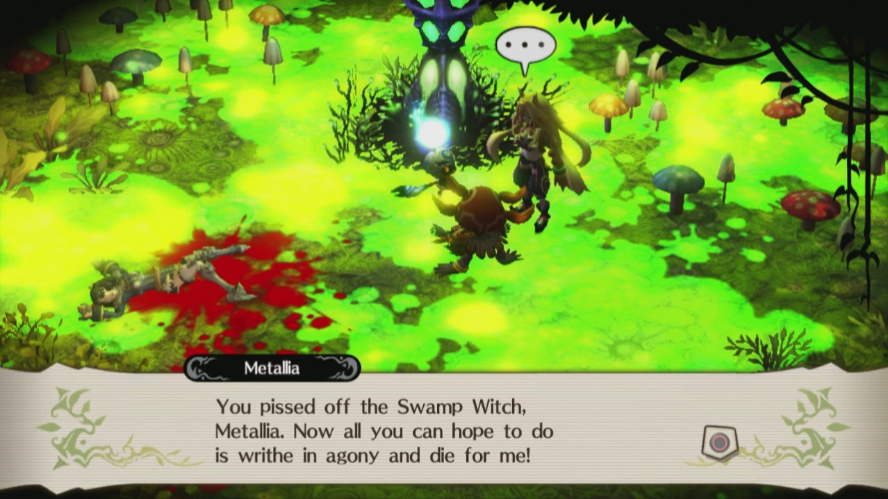 Скриншот игры Witch and the Hundred Knight для PS4