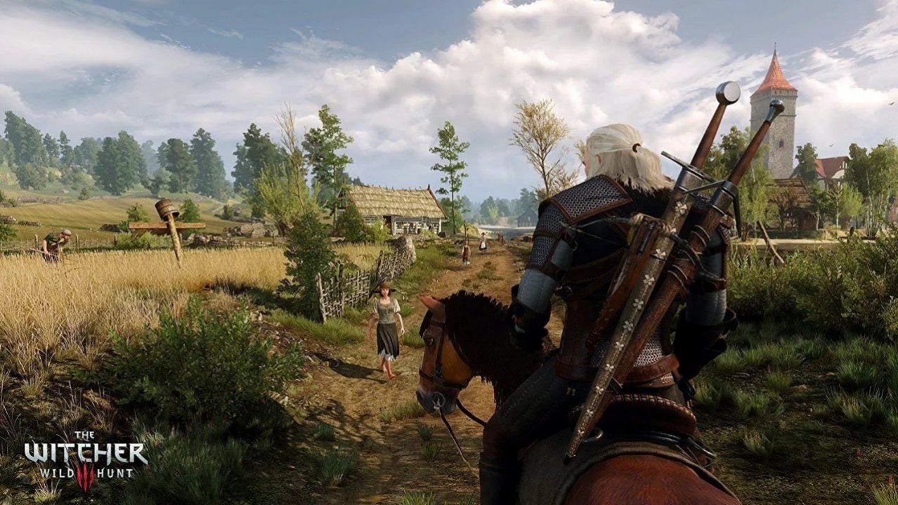 Скриншот игры Witcher 3: Wild Hunt & Dark Souls 3 для Xboxone