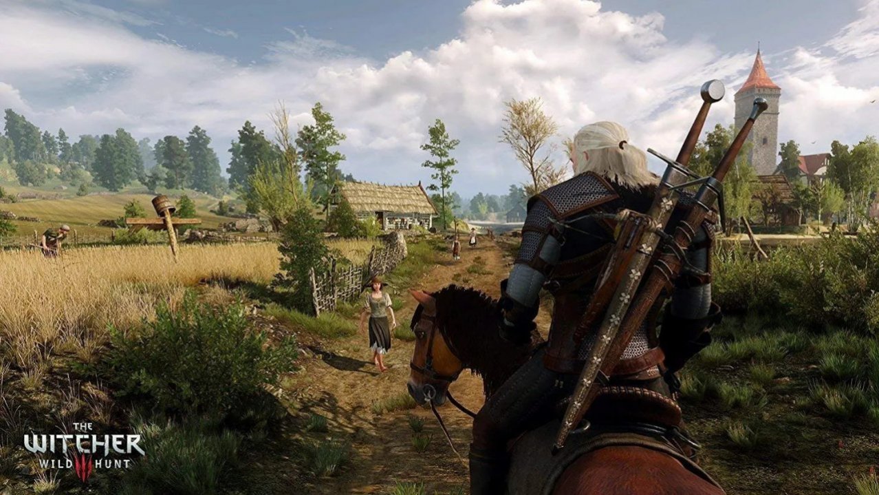 Скриншот игры Witcher 3: Wild Hunt & Dark Souls 3 для Ps4