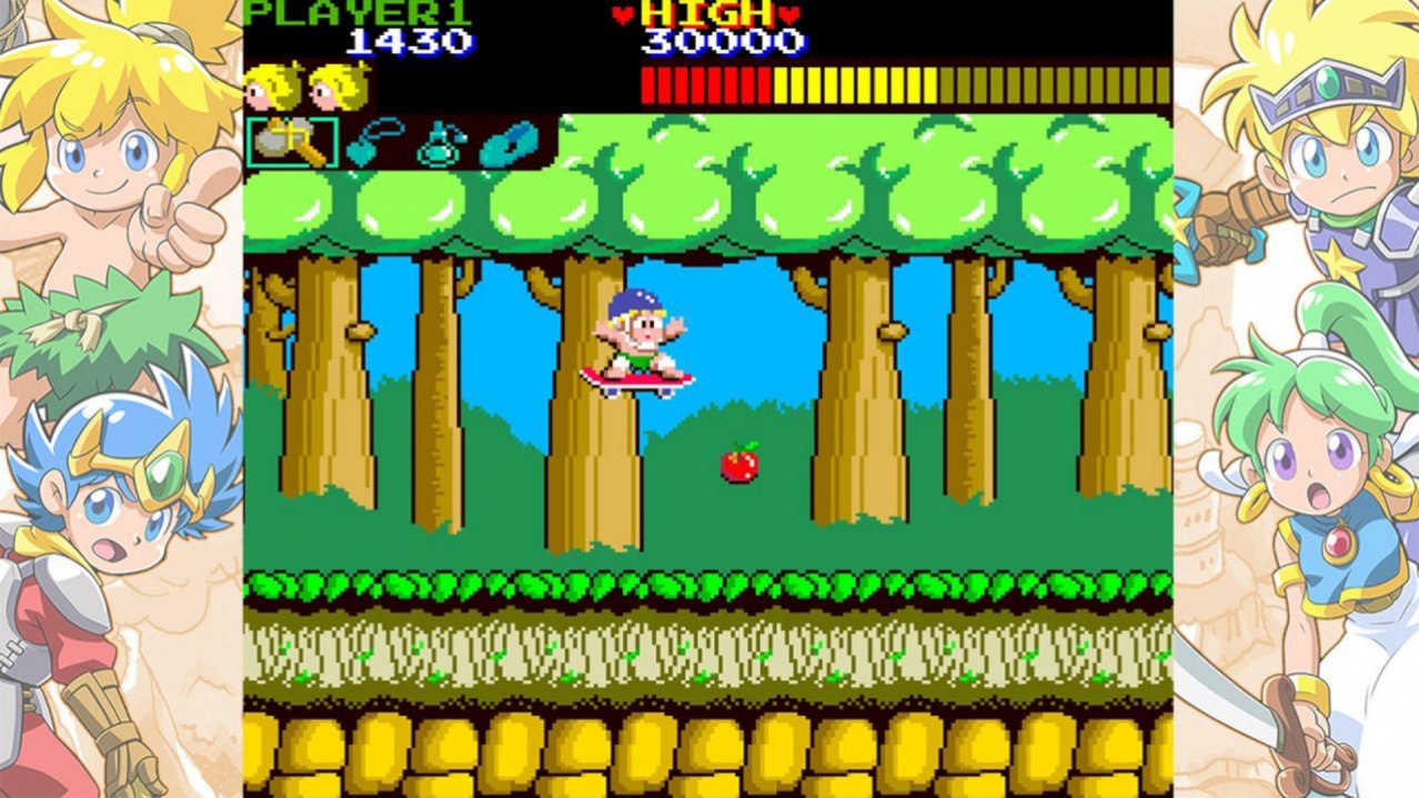 Скриншот игры Wonder Boy Anniversary Collection Ultra Collector&#039;s Edition для Ps5