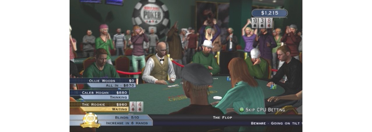Скриншот игры World Series of Poker: Tournament of Champions (Б/У) для Xbox360