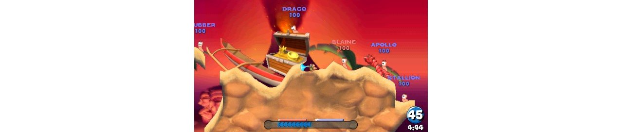 Скриншот игры Worms: Открытая война (Б/У) для PSP