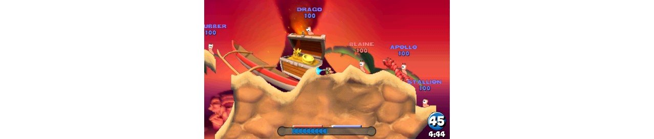 Скриншот игры Worms: Открытая война (Б/У) для Psp