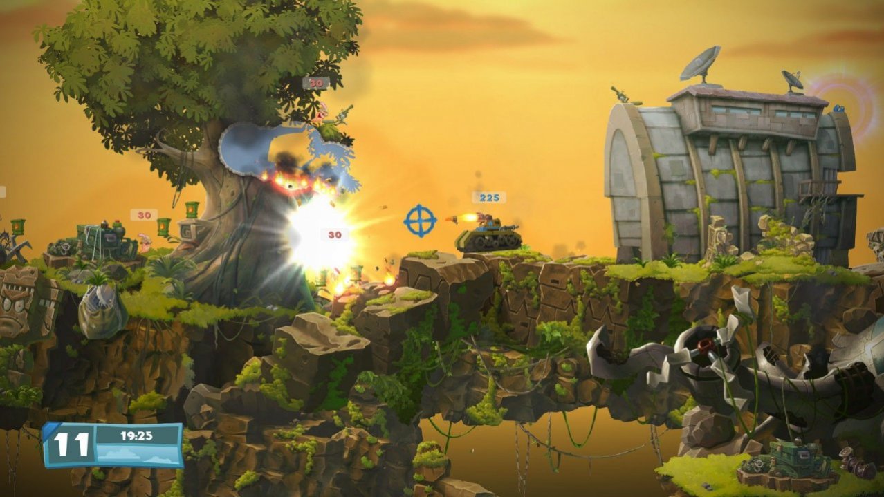 Скриншот игры Worms : Weapons of Mass Destruction для PS4