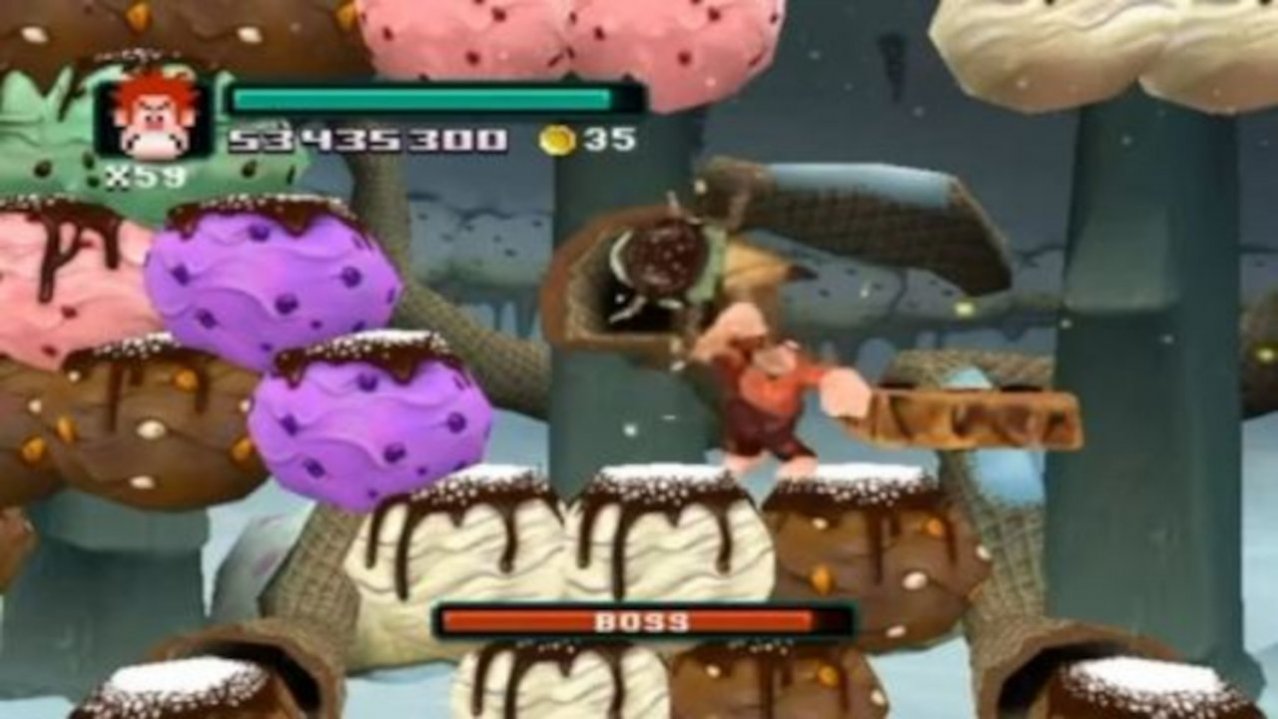 Скриншот игры Wreck-It Ralph для Wii