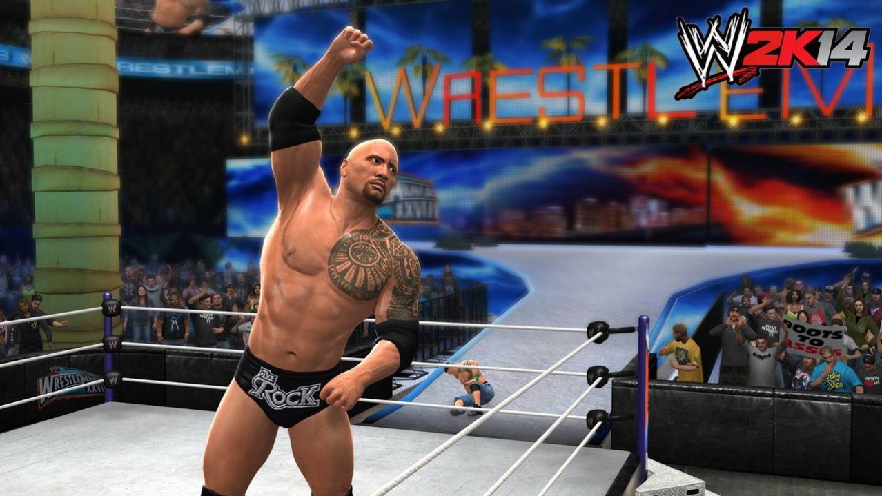 Скриншот игры WWE 2k14 (Б/У)(не оригинальная обложка) для Xbox360