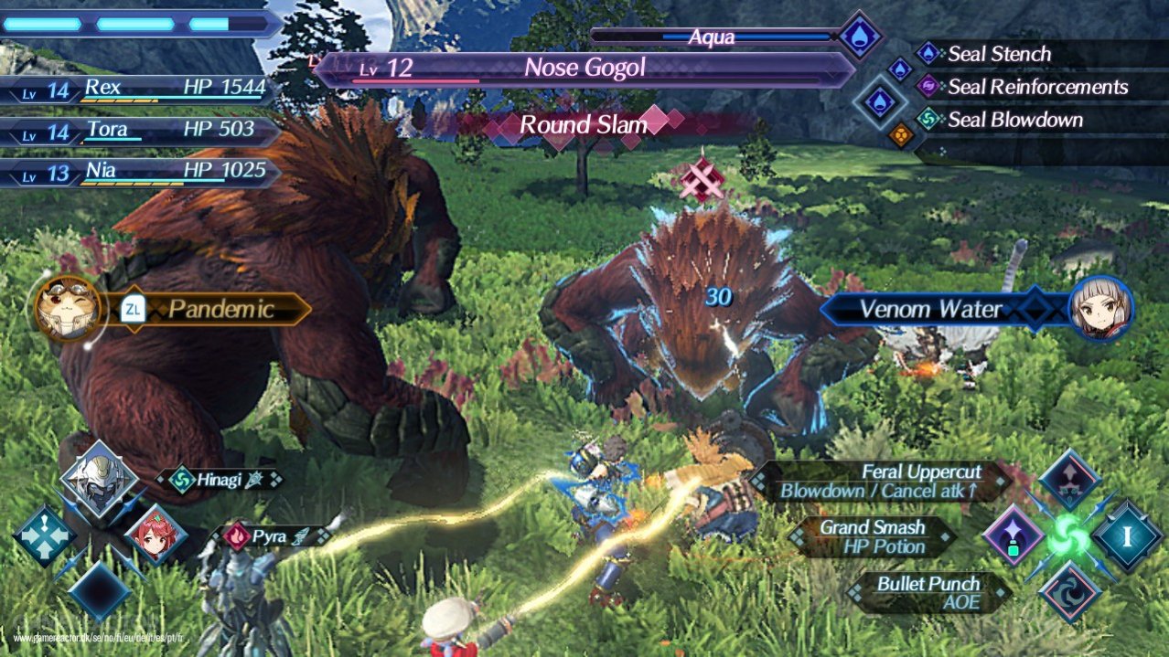 Скриншот игры Xenoblade Chronicles 2 для Switch