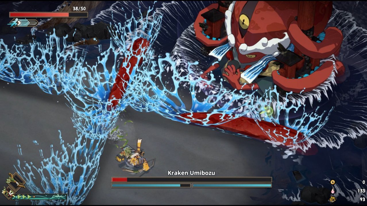 Скриншот игры Yasha: Legends of the Demon Blade для Switch