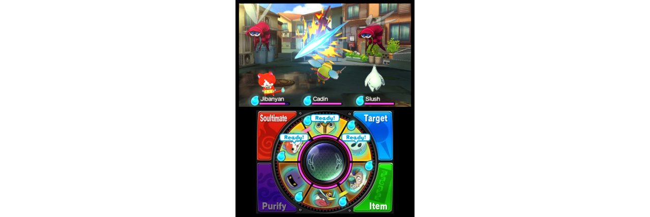 Скриншот игры Yo-Kai Watch для 3DS