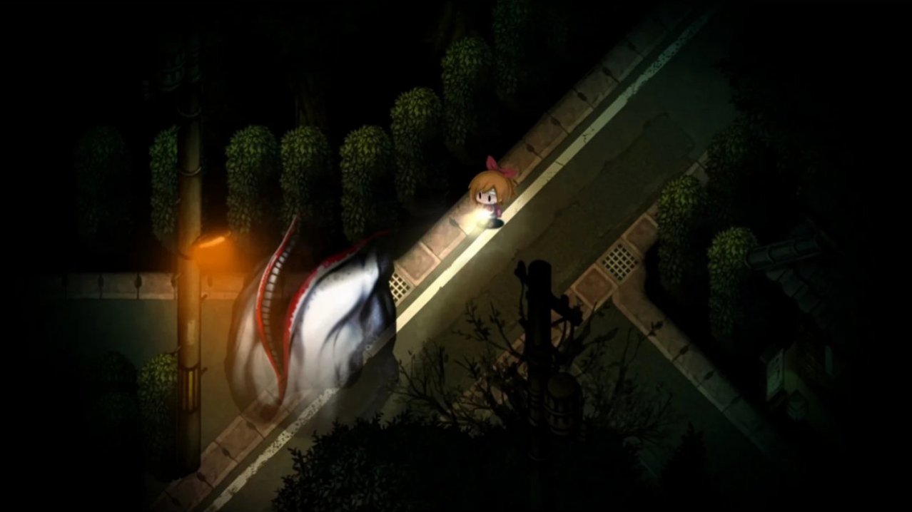 Скриншот игры Yomawari Midnight Shadows для Ps4