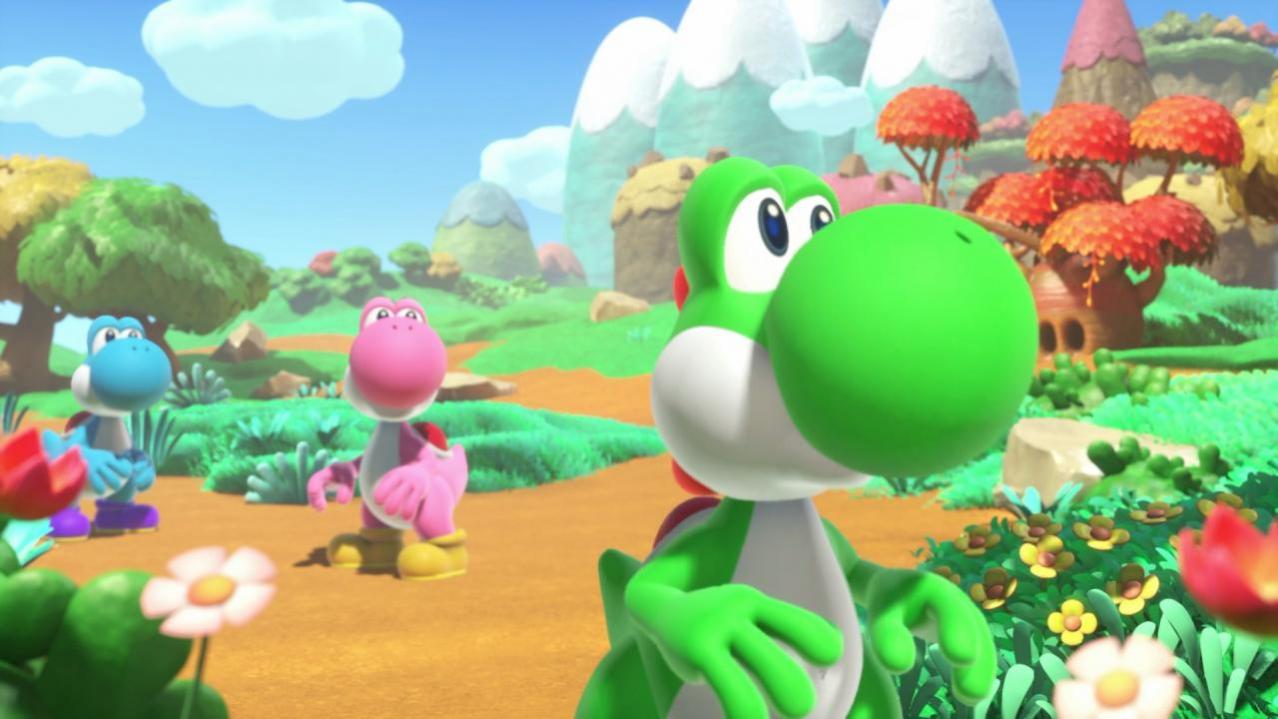 Скриншот игры Yoshi and the Mysterious Book для Switch2