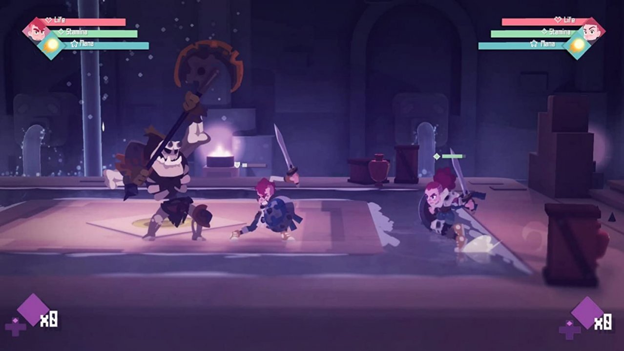 Скриншот игры Young Souls (Limited Run) для Switch