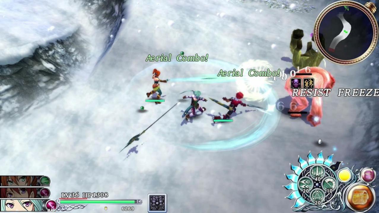 Скриншот игры Ys Memoire Revelations In Celceta для Switch