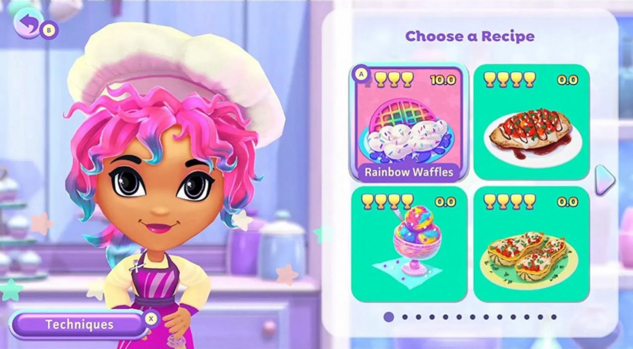 Скриншот игры Yum Yum Cookstar для Switch