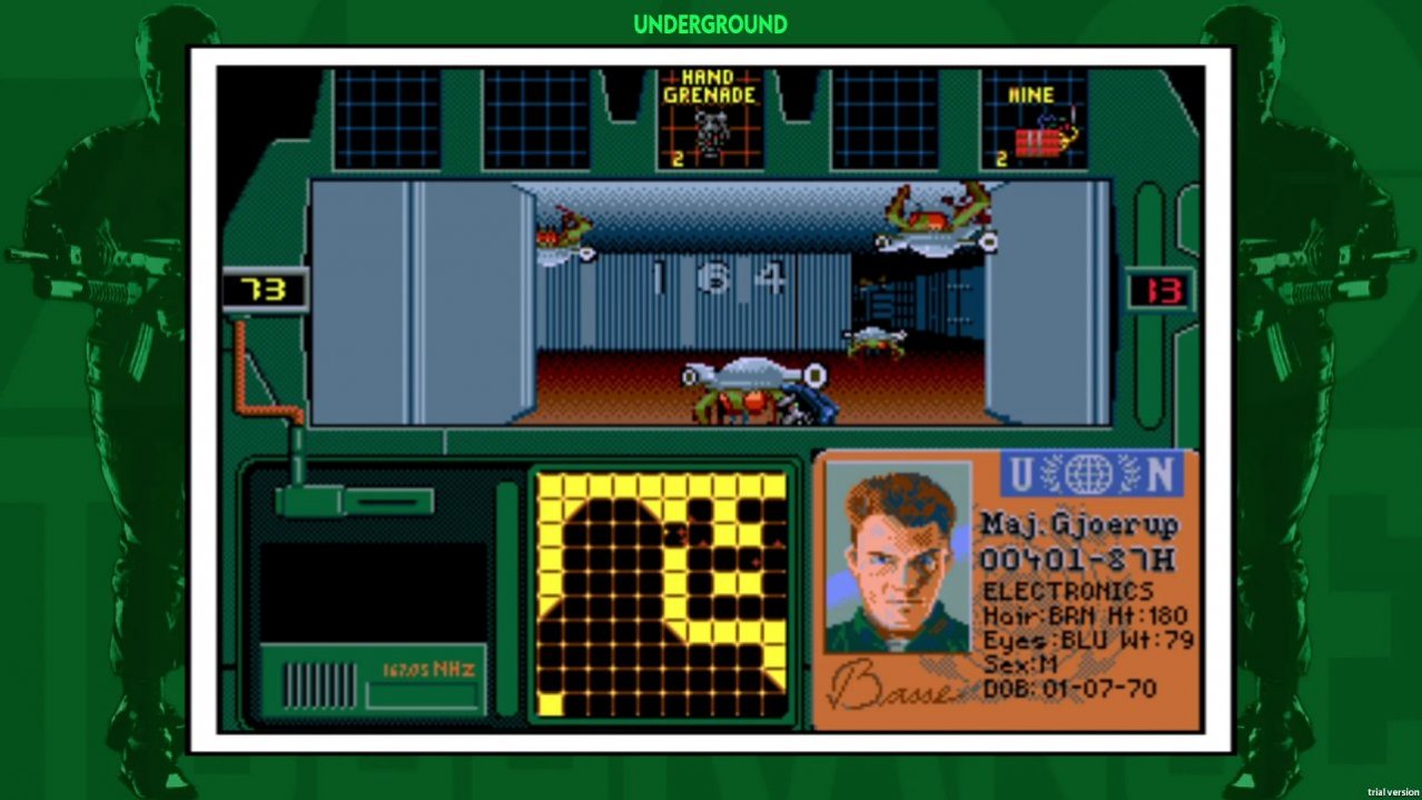 Скриншот игры Zero Tolerance Origins (MD) для Retro