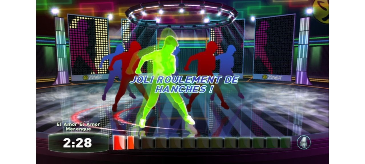 Скриншот игры Zumba Fitness для Wii