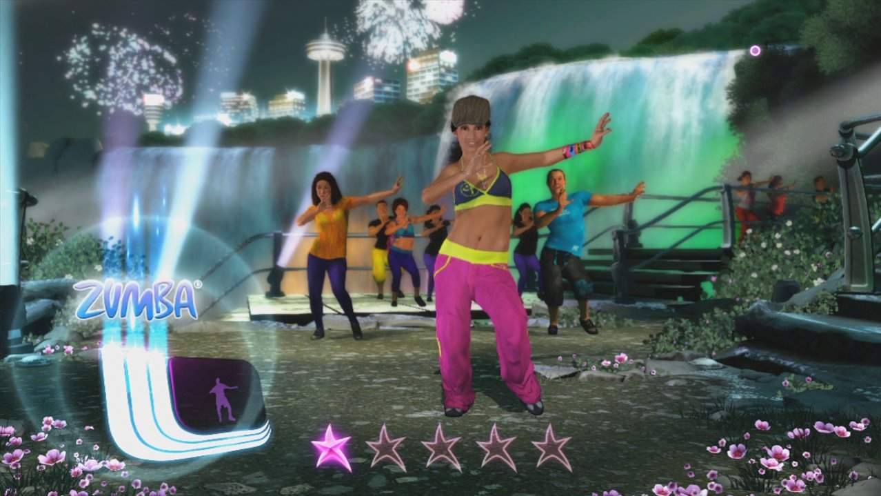 Скриншот игры Zumba Fitness Core для Xbox360