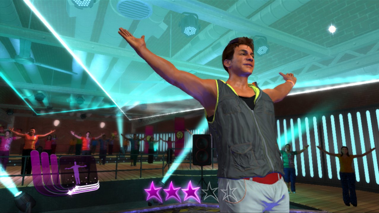 Скриншот игры Zumba Fitness Rush (Б/У) для Xbox360