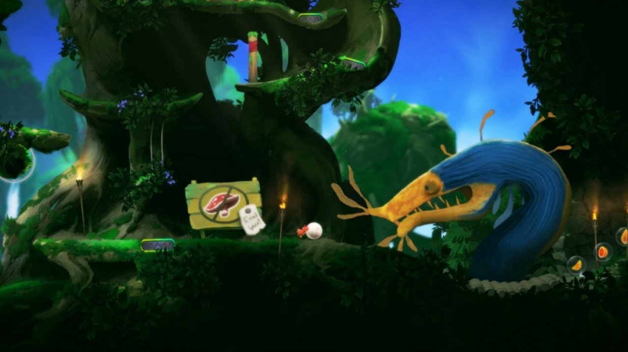 Скриншот игры Yokus Island Express для Switch