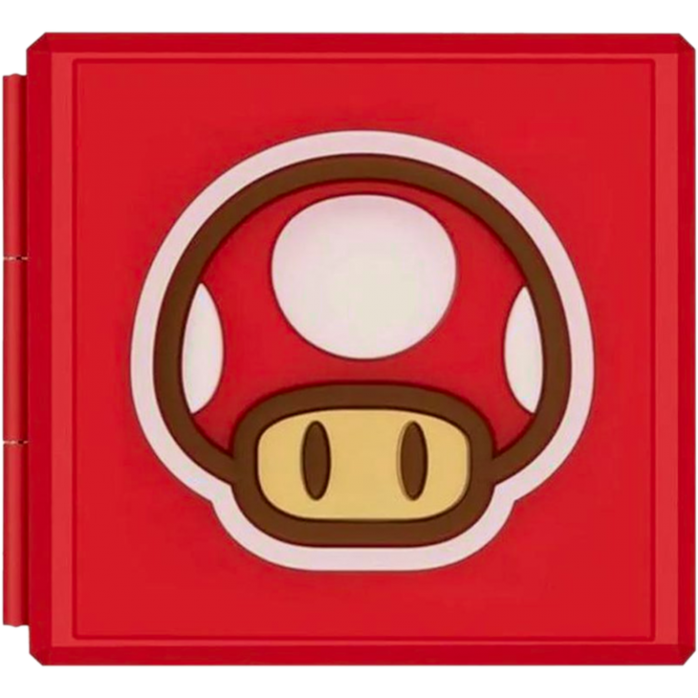 Главное изображение Кейс для хранения 12 игровых карт - Mario: Mushroom для Switch