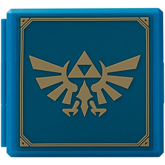 Главное изображение Кейс для хранения 12 игровых карт Premium Game Card Case, Hori - Zelda Hylian Crest для Switch