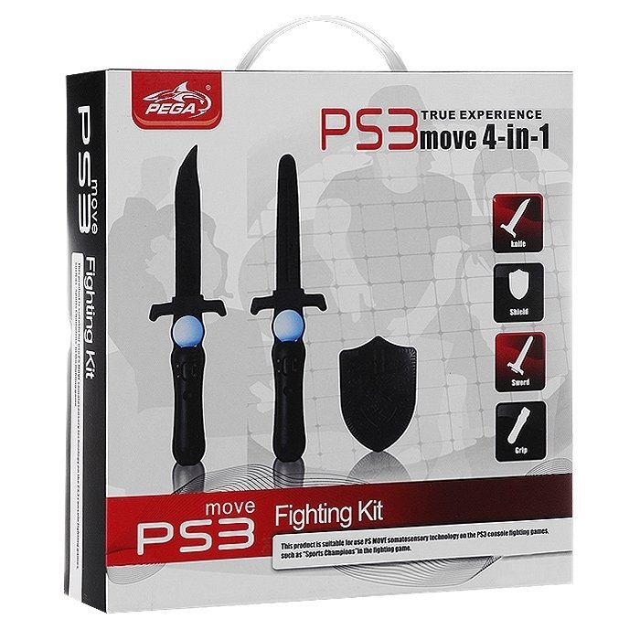 Главное изображение Набор аксессуаров 4 в 1 Fighting Kit для PS Move для Ps3