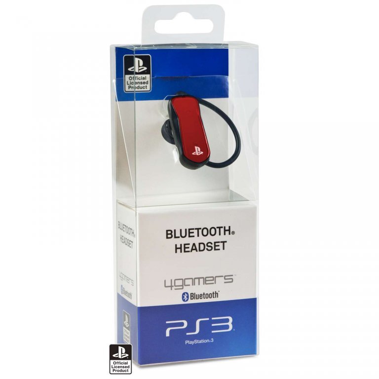 Главное изображение Гарнитура беспроводная 4Gamers Wireless Headset Red Officially Licensed для Ps3
