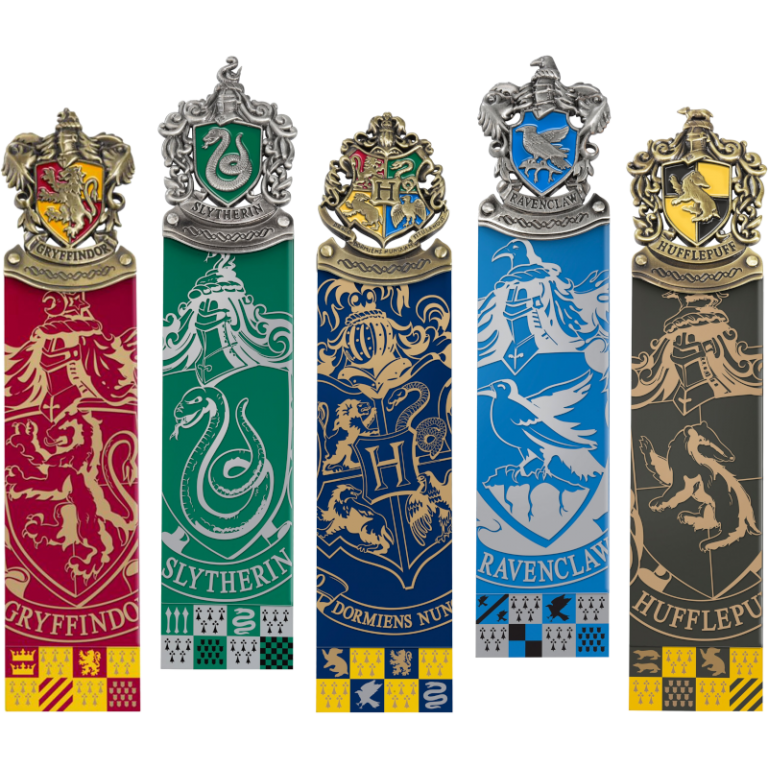 Главное изображение Набор закладок для книг Гарри Поттер: Гербы (5 шт.)
