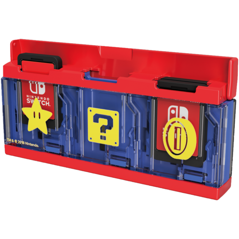 Главное изображение Кейс для хранения 6 игровых карт, Hori Pop & Go Game Card Case - Super Mario (NSW-106U) для Switch