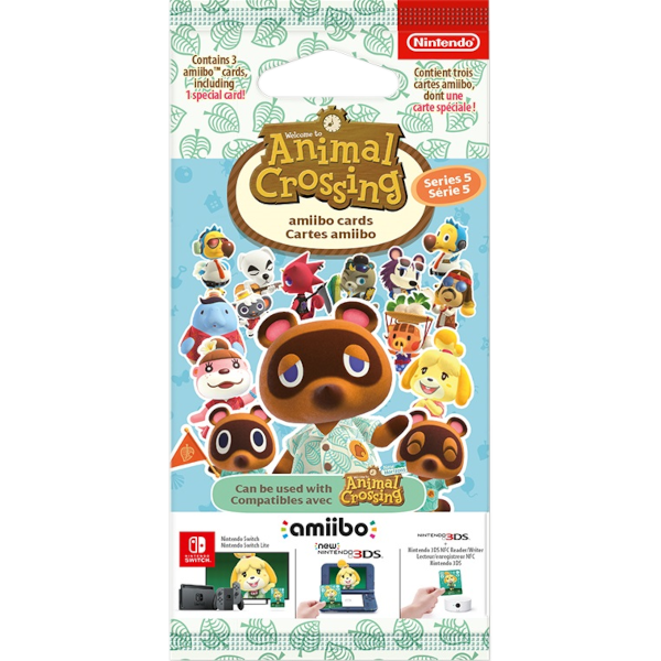 Главное изображение Amiibo Карты (коллекция Animal Crossing) — выпуск 5 для 