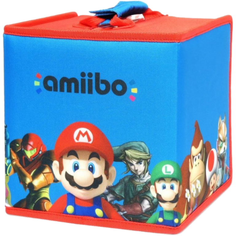 Главное изображение Сумка переноска для фигурок Amiibo, Hori Travel Case Mario and Friends