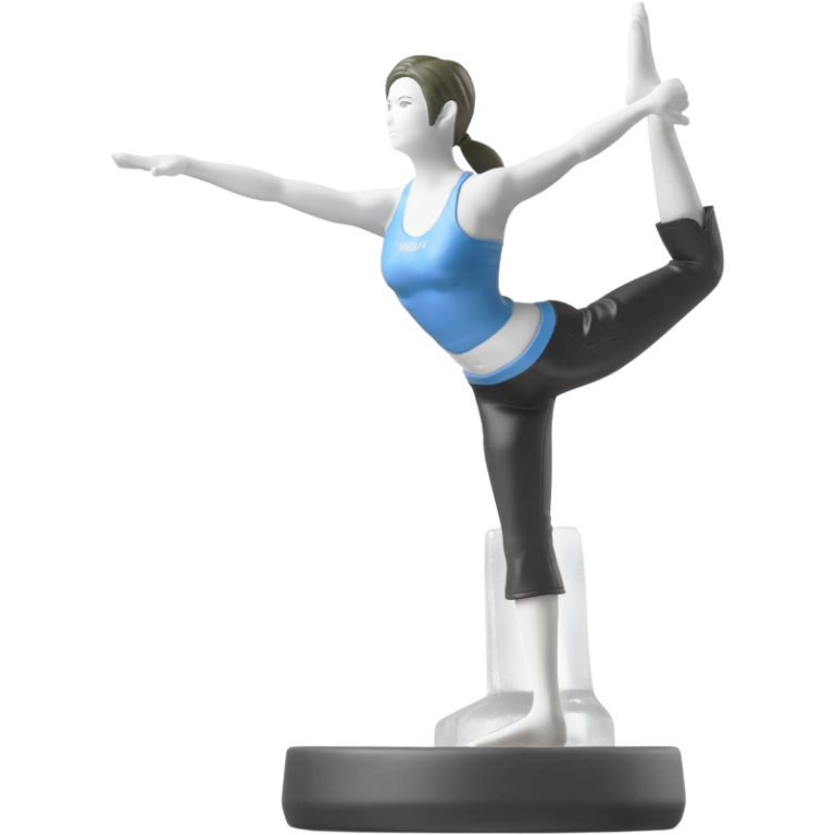 Главное изображение Amiibo No.8 Тренер Wii Fit (Wii Fit Trainer) (Super Smash Bros) для Switch