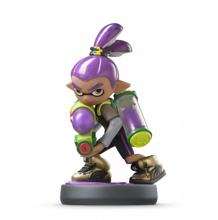 Главное изображение Amiibo Инклинг-мальчик фиолетовый (Inkling Boy Purple) (Splatoon) для Switch