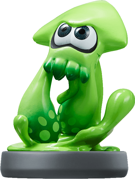 Главное изображение Amiibo Инклинг-кальмар (Inkling Squid) (Splatoon) (Б/У) для Switch