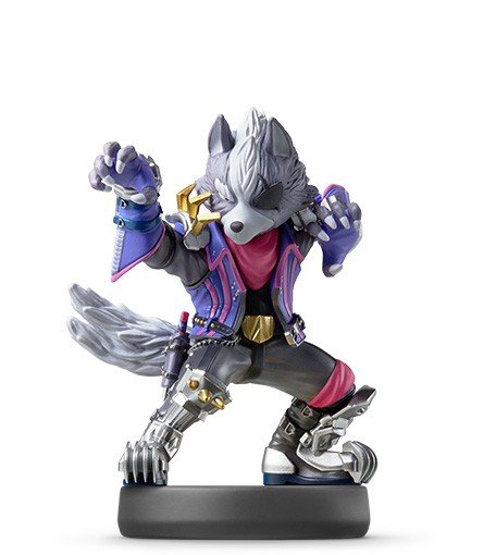 Главное изображение Amiibo No.63 Вульф (Wolf) (Super Smash Bros) для Switch