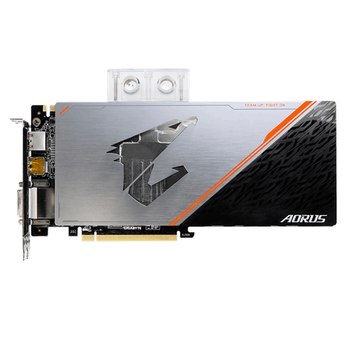 Главное изображение AORUS GeForce® GTX 1080 Ti Waterforce WB Xtreme Edition 11G (GV-N108TAORUSX WB-11GD ), (Б/У) * для Pc