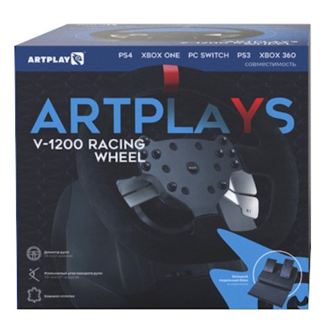 Главное изображение Руль Artplays V-1200 (Premium Leather Edition) для Ps3