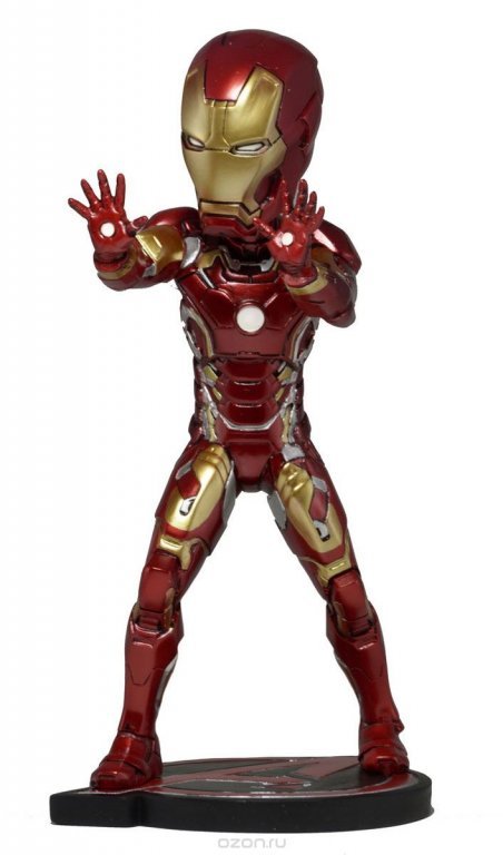 Главное изображение Фигурка Avengers Age of Ultron: Head Knockers – Iron Man (17 см)