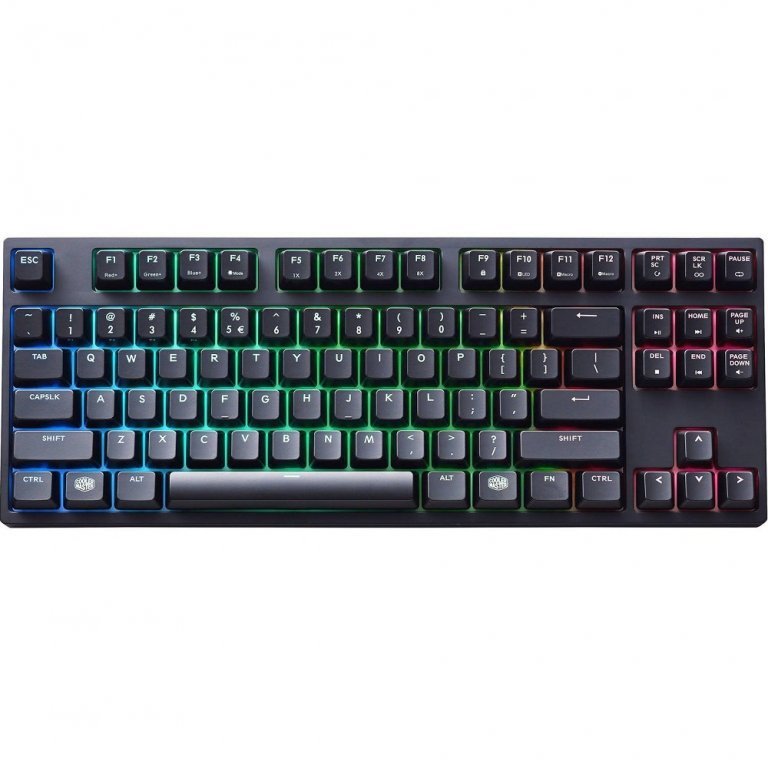 Главное изображение Cooler Master PC Клавиатура проводная MasterKeys Pro S RGB, Cherry MX Red, (SGK-6030-KKCR1-RU) для Pc