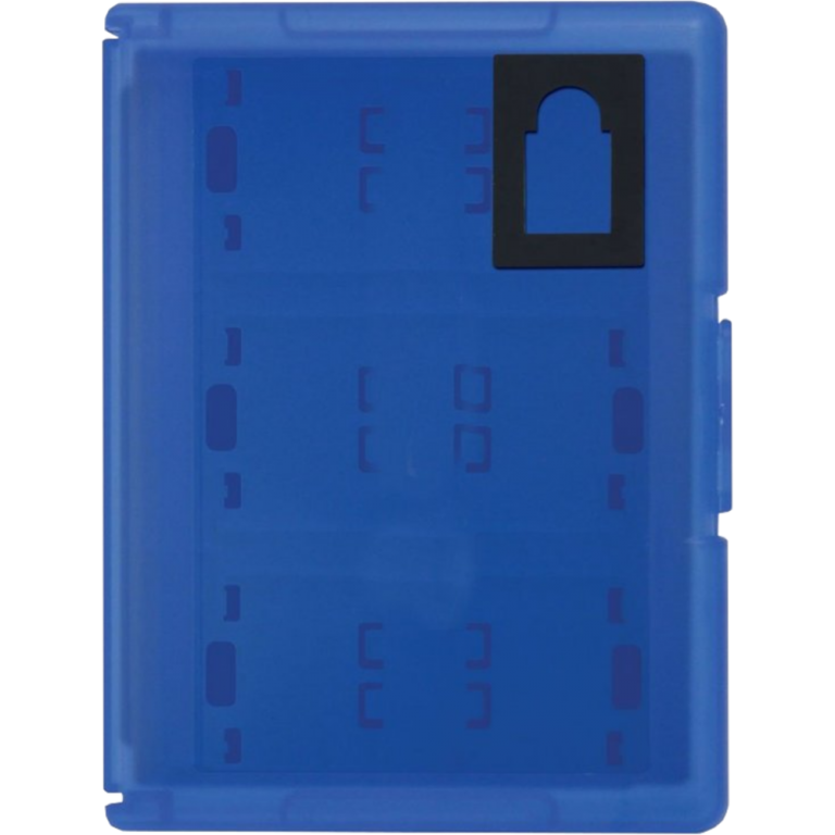 Главное изображение Футляр для хранения 12 игровых флэшкарт PS Vita (синий) (Б/У) для Psvita