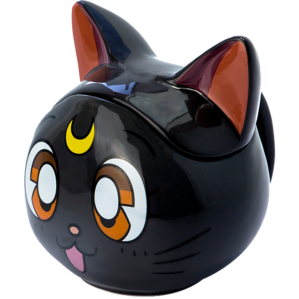 Главное изображение Кружка 3D с крышкой Sailor Moon Luna 350ml