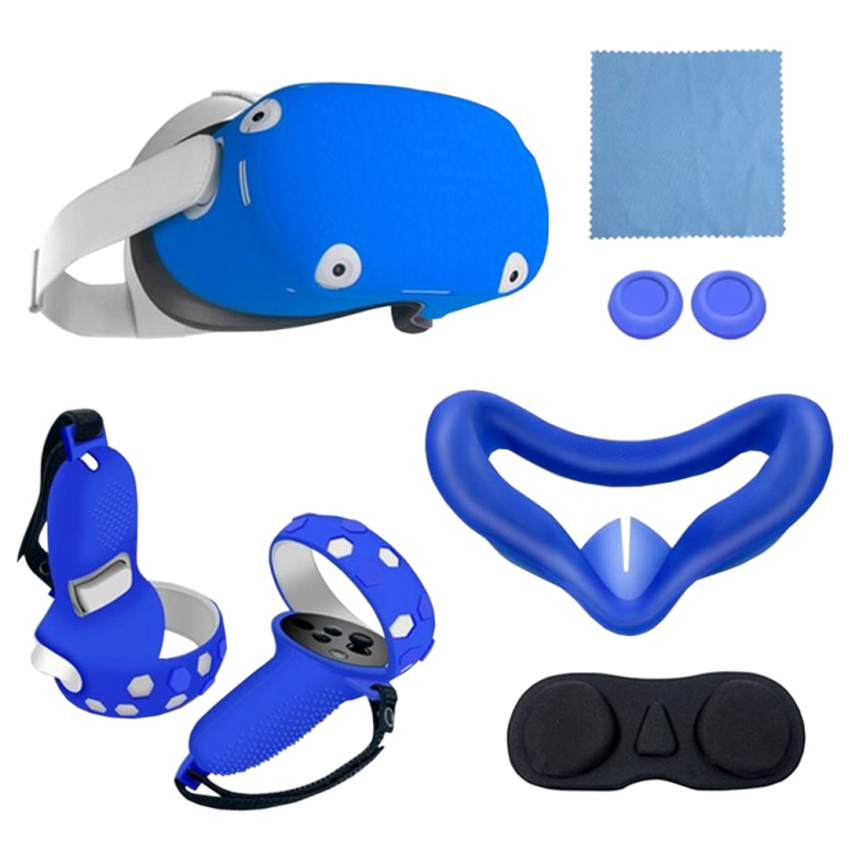 Главное изображение Набор аксессуаров 6 в 1 Oculus Quest 2, blue для Pc