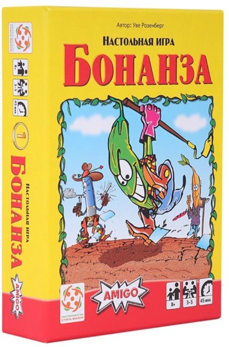 Главное изображение Настольная игра Бонанза