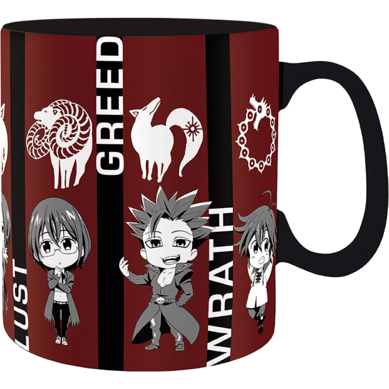Главное изображение Кружка ABYstyle: The Seven Deadly Sins: Chibi sins