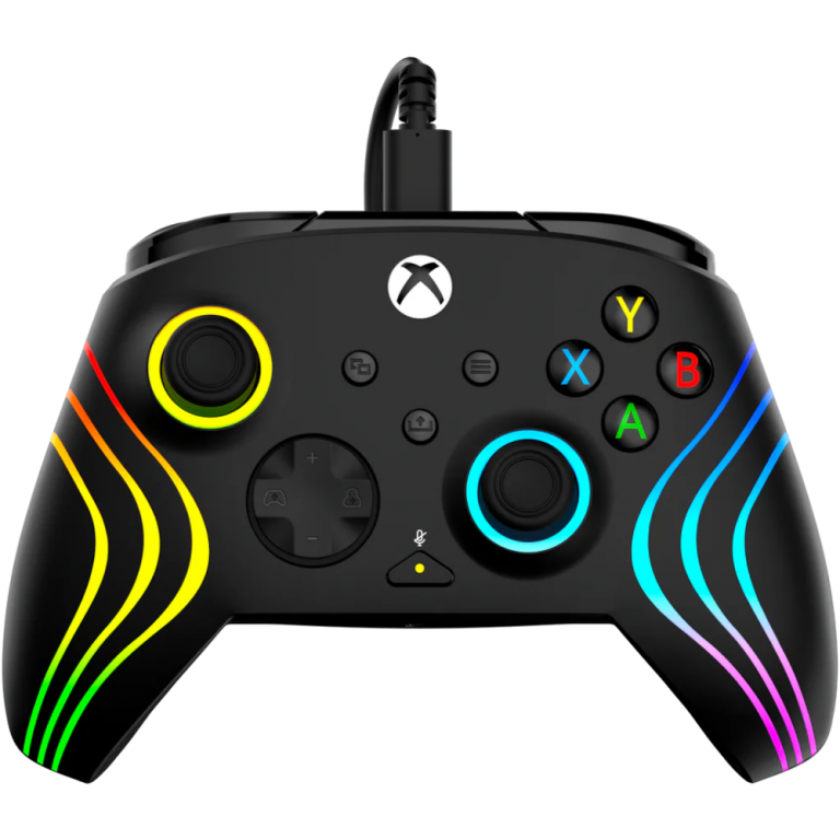 Главное изображение Проводной геймпад Afterglow Wave Wired Controller (Xbox, PC) black для Xboxsx