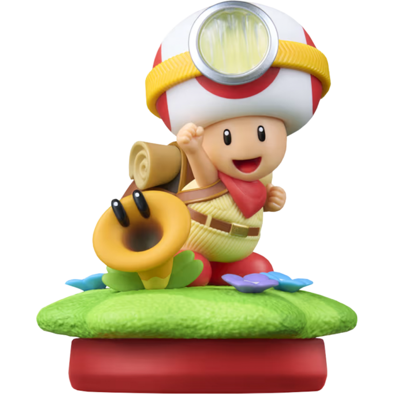 Главное изображение Amiibo Капитан Тоад и Говорящий Цветок (Captain Toad & Talking Flower) (Super Mario Bros. Wonder) для Switch2